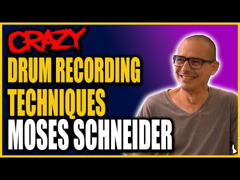 Crazy Drum Recording Techniques with Moses Schneider