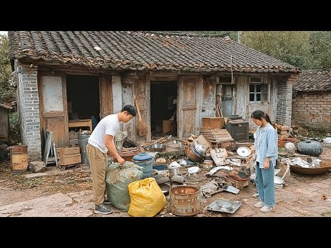 Young couple renovates their father's dilapidated house before getting married