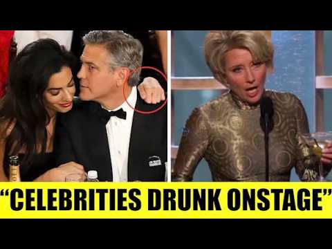 Top 20 Celebrities WASTED at Award Shows