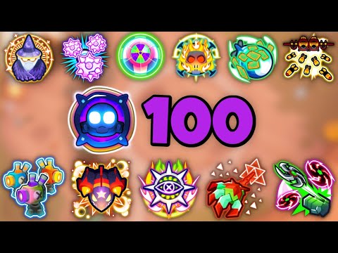 How Far Can ALL 11 MAX Paragons Get In BTD6?