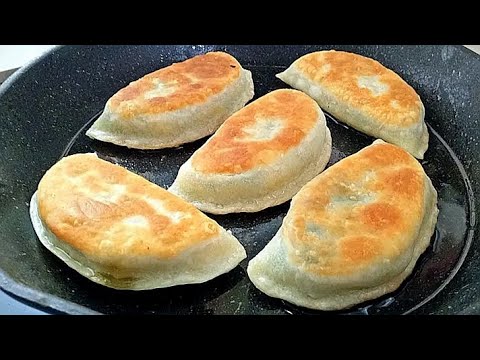 農家韭菜盒子，不用包包，一折一扣，1分鐘做10個，薄皮大餡特香