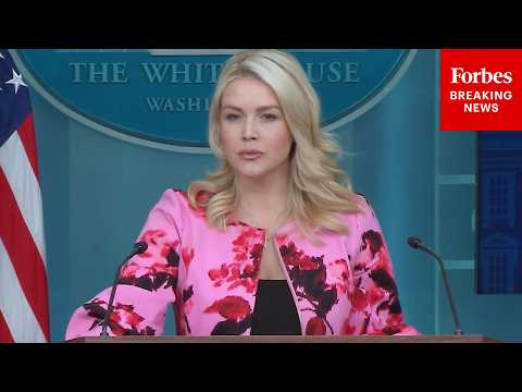 BREAKING NEWS: Karoline Leavitt Holds White House Press Briefing After Trump's Fresh Warning To Iran