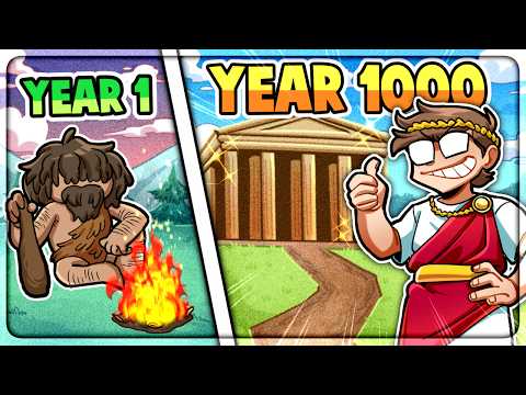 I Simulated HUMANITY For 1000 YEARS in Microcivilization