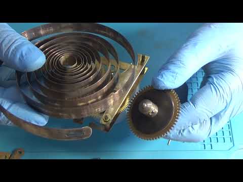 Ремонт, восстановление, реставрация механических часов без боя ОЧЗ Орловский часовой завод  Сборка