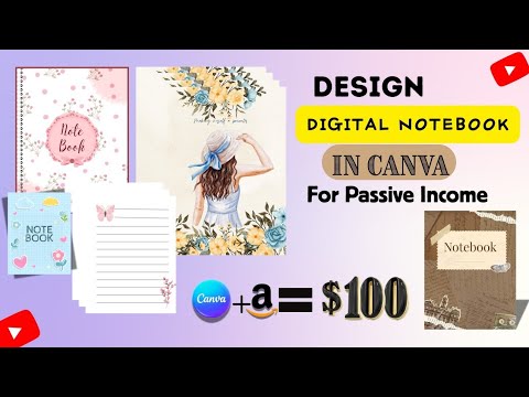 How to make Digital Notebook and earn passive income (Step-by-step Tutorial)