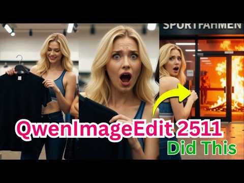 Qwen Image Edit 25111 Is Here – Unbelievable Context Consistency, All Run Locally