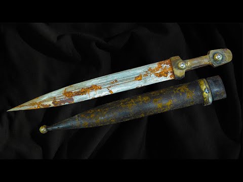 Restoration of a Caucasian Dagger — DAMASCUS BLADE