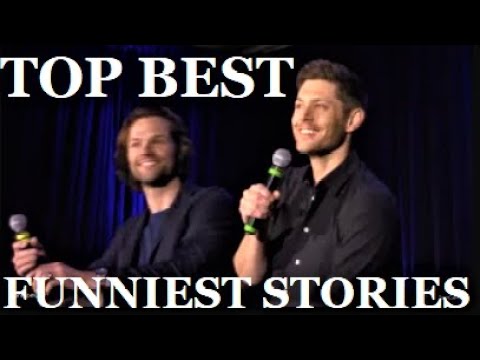 TOP BEST FUNNIEST STORIES Jared Padalecki Jensen Ackles Misha Collins Supernatural Convention