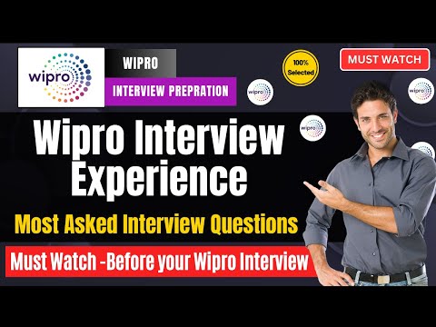 🔥Wipro Interview Experience | Wipro Technical & HR Interview Questions Must watch b4 your Interview