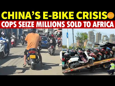 China’s E-Bike Crisis: Cops Seize Millions Sold to Africa, Young People Choose E-Wheelchairs