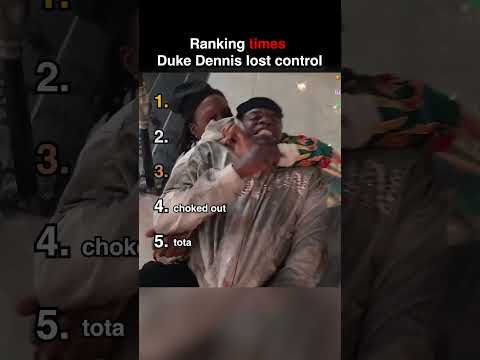 Ranking times Duke Dennis Lost Control..