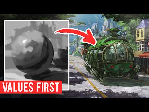 Environment Painting Process