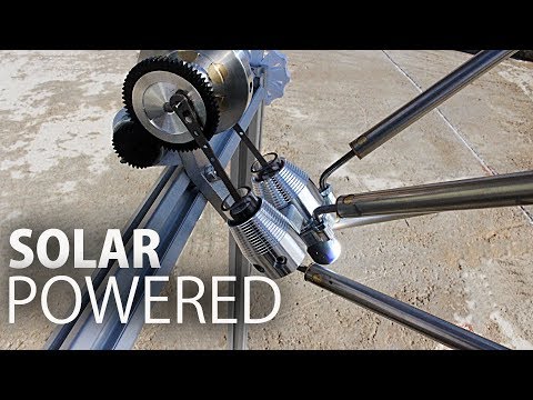 Solar Powered Stirling Engine
