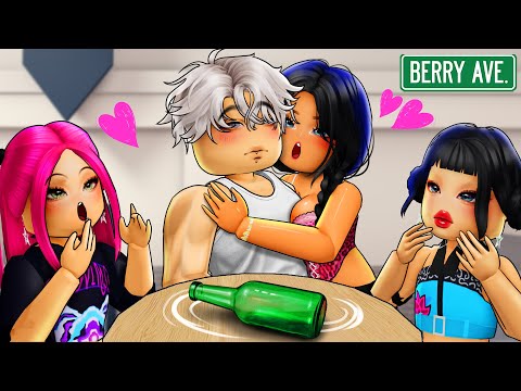 I Play SPIN THE BOTTLE With My CRUSH?! | Berry Avenue Story