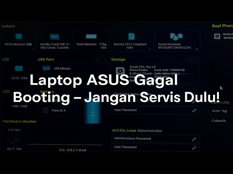 How to Solve Booting Problems or ASUS Laptop Fails to Boot - Don't Service It First!