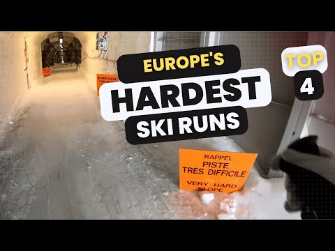 Europe’s Four Most Extreme Ski runs!