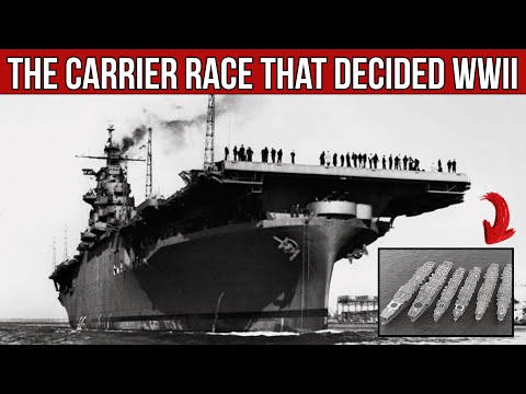 Japan Launched 6 Carriers Fast — America Built 17 Before Anyone Noticed
