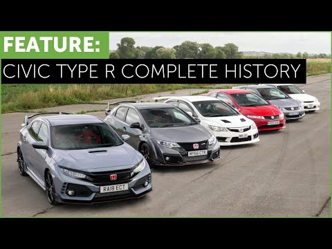 Complete History of the Honda Civic Type R - from EK9 to FK8 - With Surprise Drag Race!