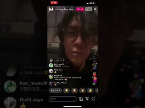 탑 근황 라방 | TOP INST LIVE | 탑 라방 | 빅뱅 탑 최승현