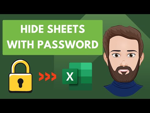 Hide Worksheets with Passwords in Excel (No Code Required)