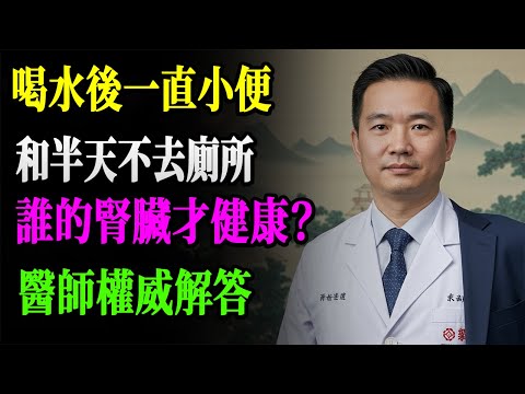 喝水後馬上小便VS憋尿半天，哪種更護腎？醫師揭密「正確排尿黃金時間」，多數人都做錯了！