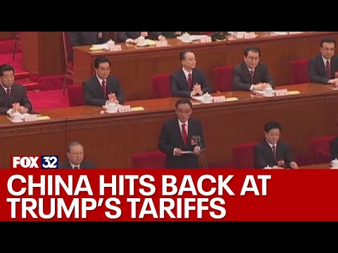 China hits back as Trump's tariffs go into effect