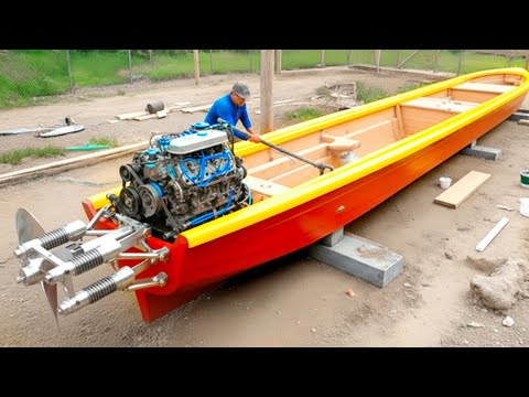 Man Builds CHEAP BOAT in Just 2 DAYS | Start to Finish by @JJfishing19marine