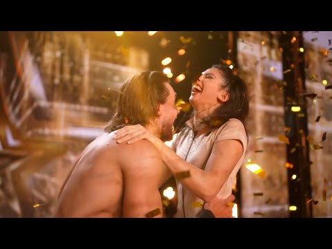 Ukrainian Rollerskaters Duo Stardust Made Simon Cowel Break GOLDEN BUZZER Rules