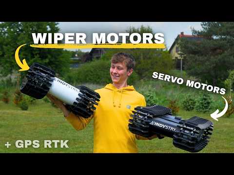 3D Printed Robot With Windshield Wiper Motors - Part 2