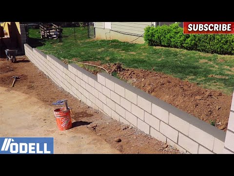 How to Build a Retaining Block Wall