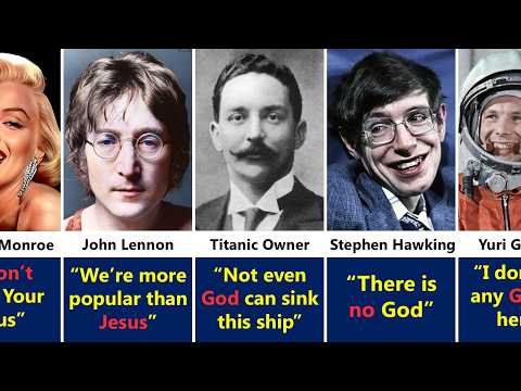 20 Celebrities Who Mocked God – And Faced The Consequences