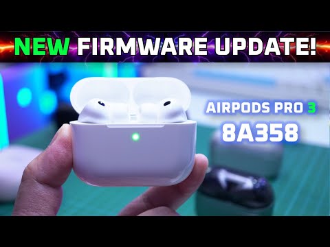 New AirPods Pro 3 Firmware IMPROVED Sound Quality (Firmware 8A358)