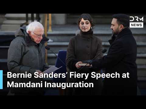 FULL SPEECH: Bernie Sanders Slams Billionaires, Swears In Zohran Mamdani as NYC Mayor | AC1G