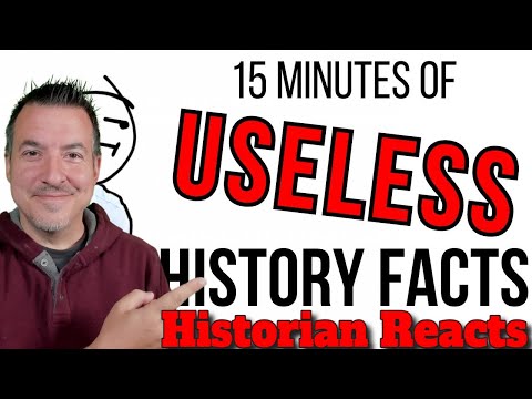 15 Minutes of History Facts You'll Never Need to Know - Chat History Reaction