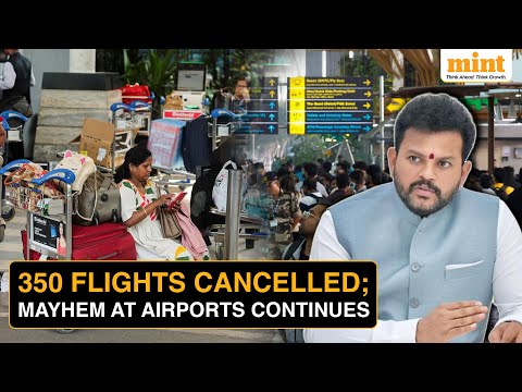 IndiGo Flights Status: 350+ Flights Cancelled Across Delhi, Mumbai, Bengaluru, Hyderabad | Details