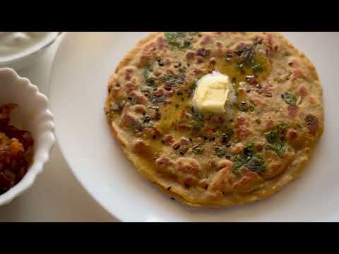 Homemade Gobi Paratha | Soft Cauliflower Naan with Desi Flavours #gobiparatharecipe #foodshorts