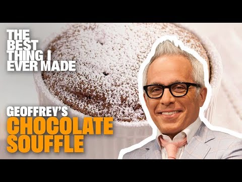 Chocolate Souffle with Geoffrey Zakaria | The Best Thing I Ever Made | Food Network