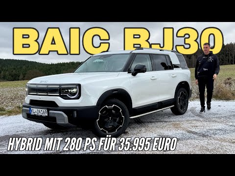 BAIC BJ30 (2025): Cooles China SUV? Hybrid - Benziner mit 280 PS | Test | Preis | Verbrauch