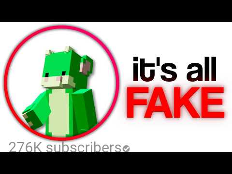I Tricked The Internet With A FAKE Minecraft YouTuber