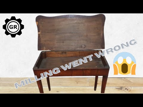 OLD game table RESTORATION - TREASURE furniture RESTORATION