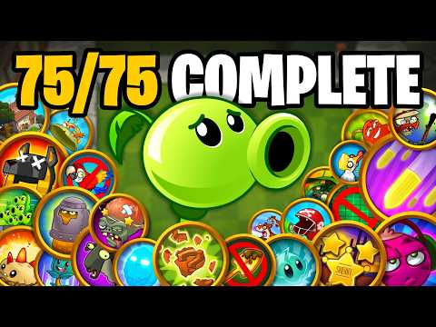 I Got EVERY Achievement in Plants Vs Zombies 2