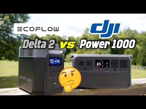 DJI Power 1000 vs EcoFlow Delta 2: Which is the RIGHT Portable Power Station for YOU??