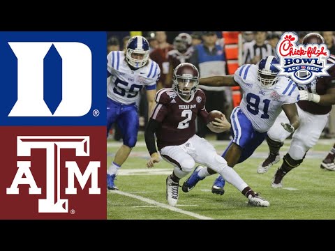 #24 Duke VS #21 Texas A&M | 2013 Peach Bowl Highlights