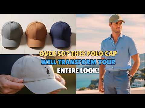 After 50, This Polo Cap Will Give Your Personality and Style a New Identity!
