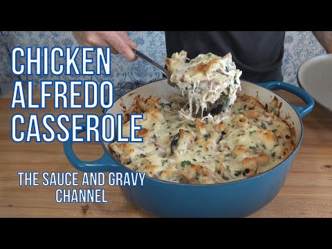 Don’t Miss Out- Try THIS Loaded Chicken Alfredo Casserole Recipe: Creamy & Delicious Homemade Sauce