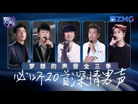 《梦想的声音》S1-S3必听20首深情男声！“千禧年代”唱将林俊杰李圣杰将歌曲演绎得别具一格！周兴哲自带“苦”味的嗓音和情歌适配度满分！ ＃林俊杰 #王嘉尔 #周兴哲  主题特辑20240404