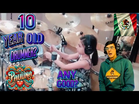 FIRST TIME HEARING 10 YEAR OLD DRUMMER PAULINA - MY LIFE WOULD SUCK | UK SONG WRITER KEV REACTS