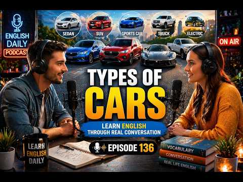 Learn English Podcast | English Listening Practice | Cars Vocabulary | Ep 136
