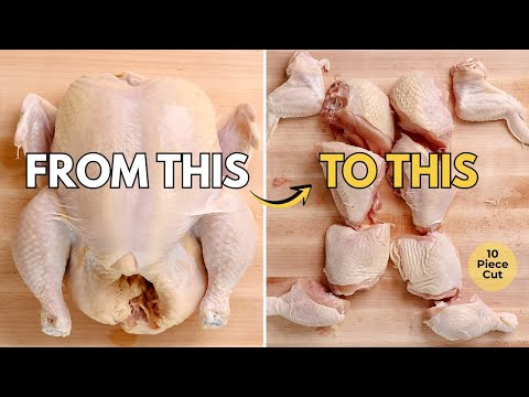 How to Break Down a Whole Chicken (Save Money & Make Stock)