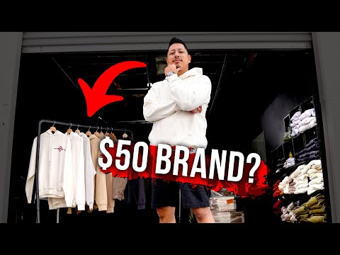 How To Start A CLOTHING BRAND on a BUDGET ($50) With A.I.